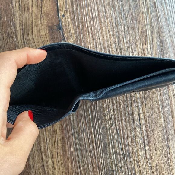 CELINE Black Leather Bifold Wallet - Picture 6 of 13